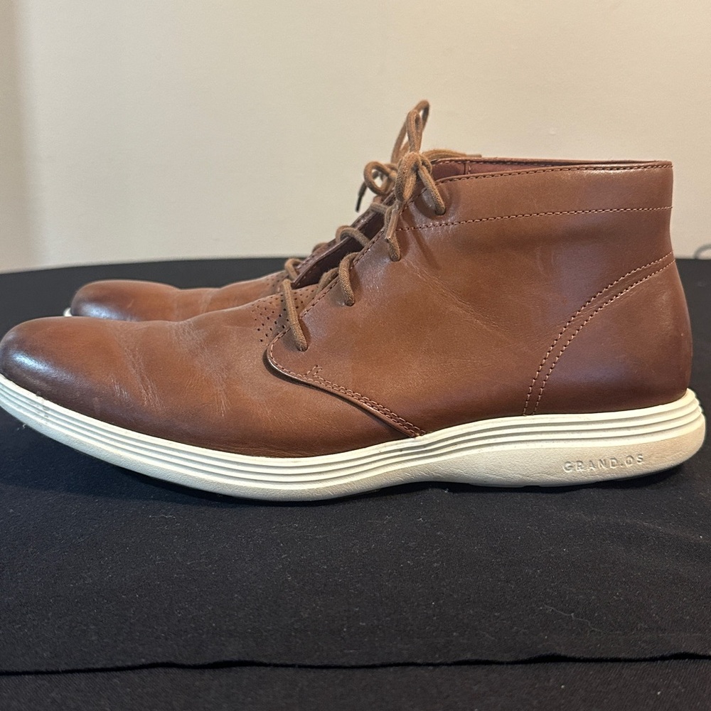 Cole Haan Original Grand Chukka Ankle Leather Boots Men’s Size US 11 M - Picture 2 of 8